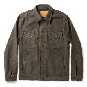 The Long Haul Jacket, Moss Brushed Reversed Sateen (S) NWOT